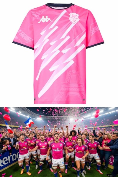 une nuance stratégique- Le rose du Stade Français