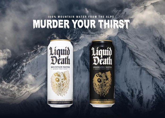 Liquid death la communication de rupture - ne pas vouloir plaire à tout le monde